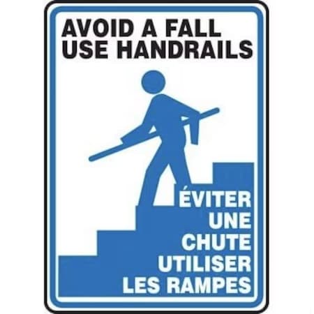 Accuform BILINGUAL SAFETY SIGN NO SMOKING FBMSMK919XL FBMSMK919XL